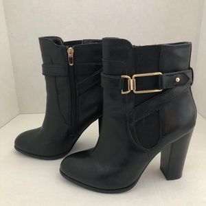 Black Aldo Booties